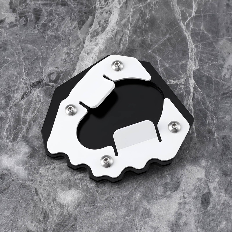 ECSiNG Motorcycle Side Stand Extension Footrest Compatible with Triumph Tiger