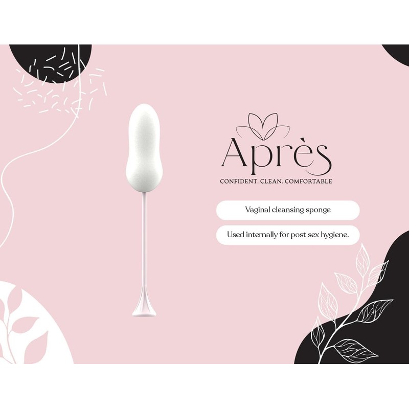 Après 10 Pack - Absorbing Sponge for Women’s Post-Intimacy Comfort.