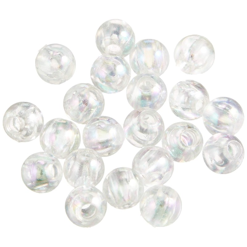 Shimamura ASH-DX8M-1 Round Beads, 200 Pieces, Deluxe DX 0.3 inches