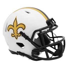 Riddell Speed Mini Football Helmet Lunar New Orleans Saints
