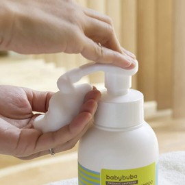 babybuba Organic Baby Skin Care, Shampoo & Lotion, Moisturizing, Baby Skin Care, Whole Body, Relaxing Effect, Made in Japan (Can Be Used From Newborns)