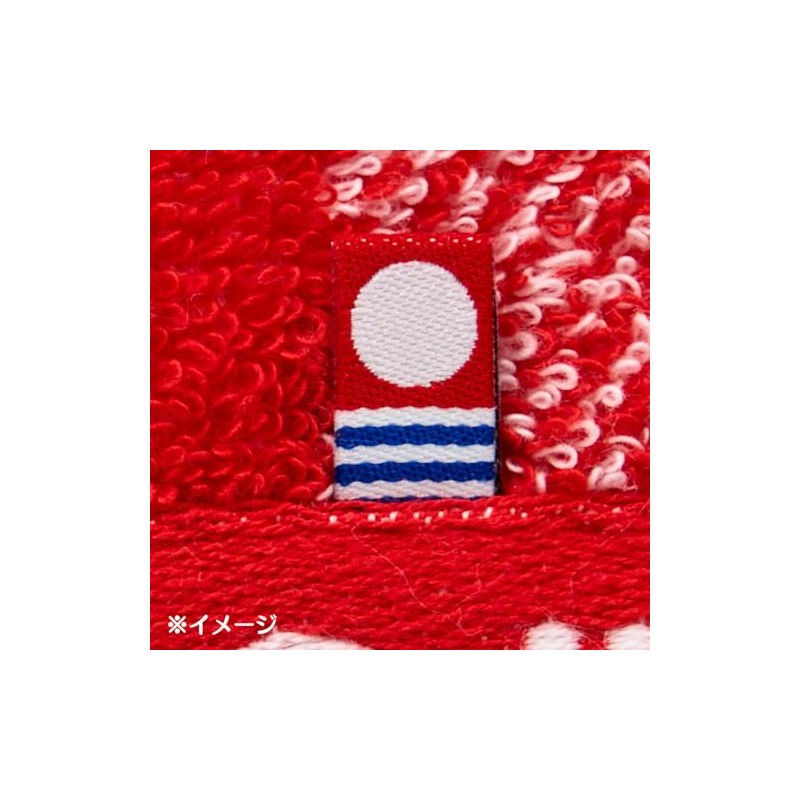 Sanrio 449661 Imabari Face Towel, Cinnamon Roll, 100% Cotton, Made