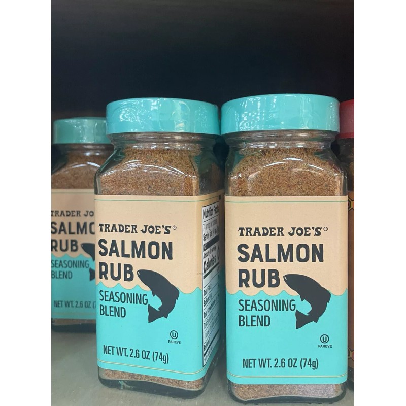 Trader Joe's Salmon Rub Seasoning Blend Limited Stock Seasonal Product