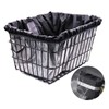 Roczential Bicycle Basket Cover Bicycle Basket Cover Bicycle Basket Cover