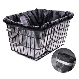 Roczential Bicycle Basket Cover Bicycle Basket Cover Bicycle Basket Cover Waterproof Abrasion Resistant Waterproof Protective Cover Front Basket Cover Bicycle Basket Liner Easy Install Bulk Bicycle