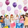 Pink and Purple Balloons, 50PCS 12 Inch Purple Pink Confetti