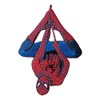 Superhero Spider Hanging Embroidered 3" Tall Iron on Patch