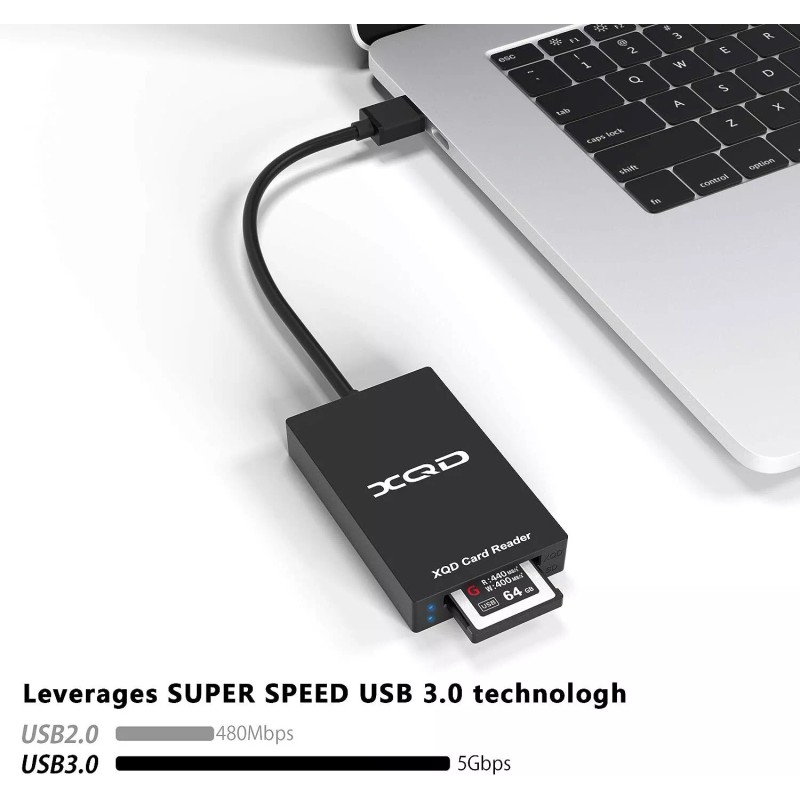 For Sony, son y XQD Card Reader USB 3.0 XQD/SD