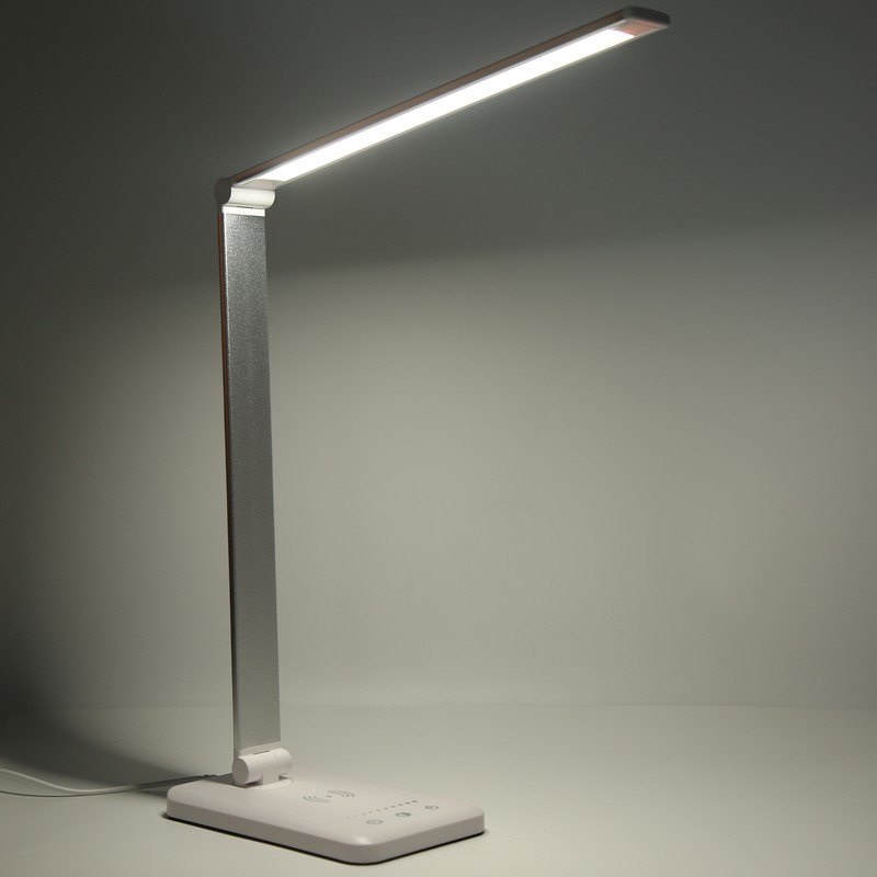 LED Desk Lamp 5 Levels Touch Control USB Eye Protection