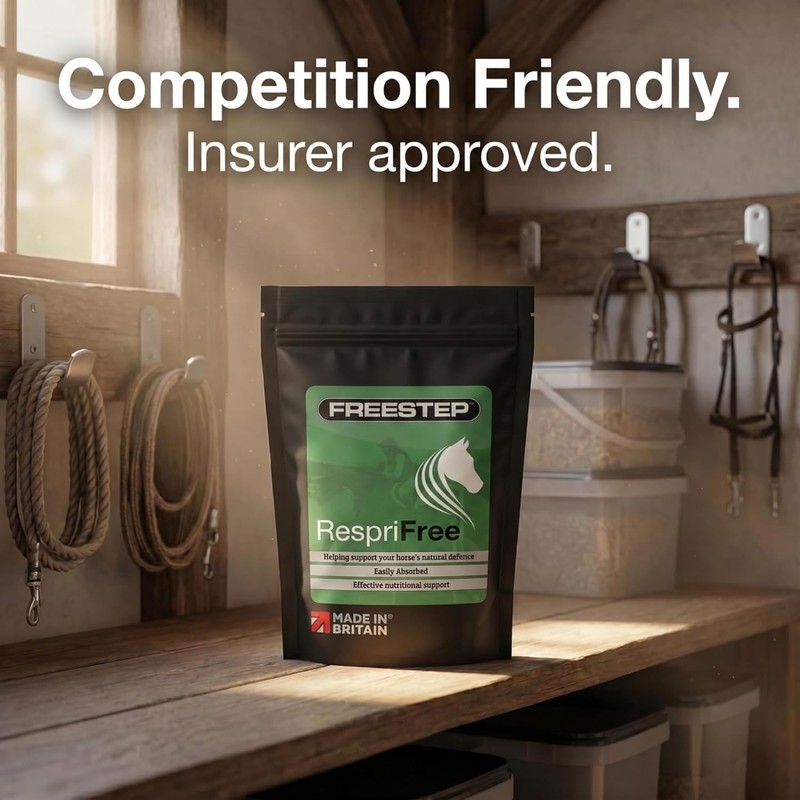 Freestep RespriFree Horse Respiratory Supplement, Rosehip, Magnesium, Cough