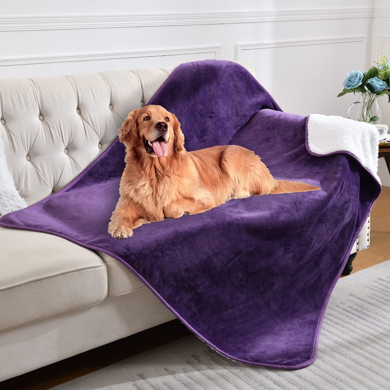 Yaning Waterproof Blanket for Bed Couch Sofa, Soft Liquid Pee
