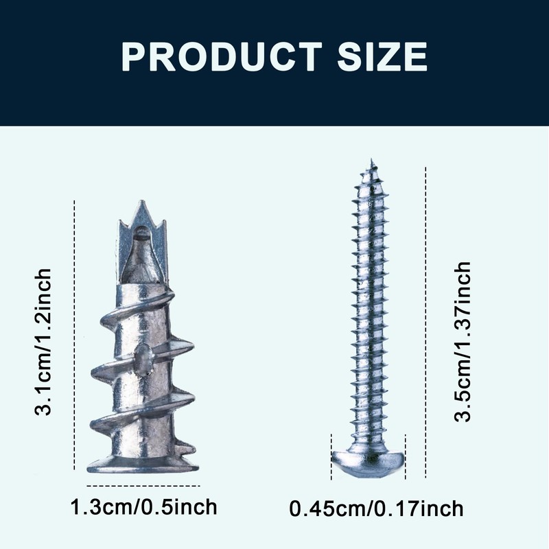 Metal Plasterboard Fixings Heavy-Duty Self Drilling Plasterboard Cavity Fixings Plasterboard
