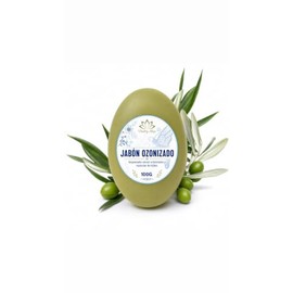 Jabón con aceite ozonizado orgánico. Limpiador regenerador de la piel. Disminuye el paño y las manchas faciales 1pz.                                  