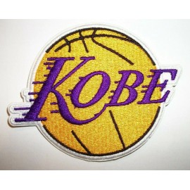 Unbranded Kobe Bryant Los Angeles Lakers Embroidered PATCH~3 1/2" x x 2 3/4"~Iron or Sew
