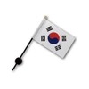 Korea [Korea] Flag [Mini Flag Pole with Suction Cup with