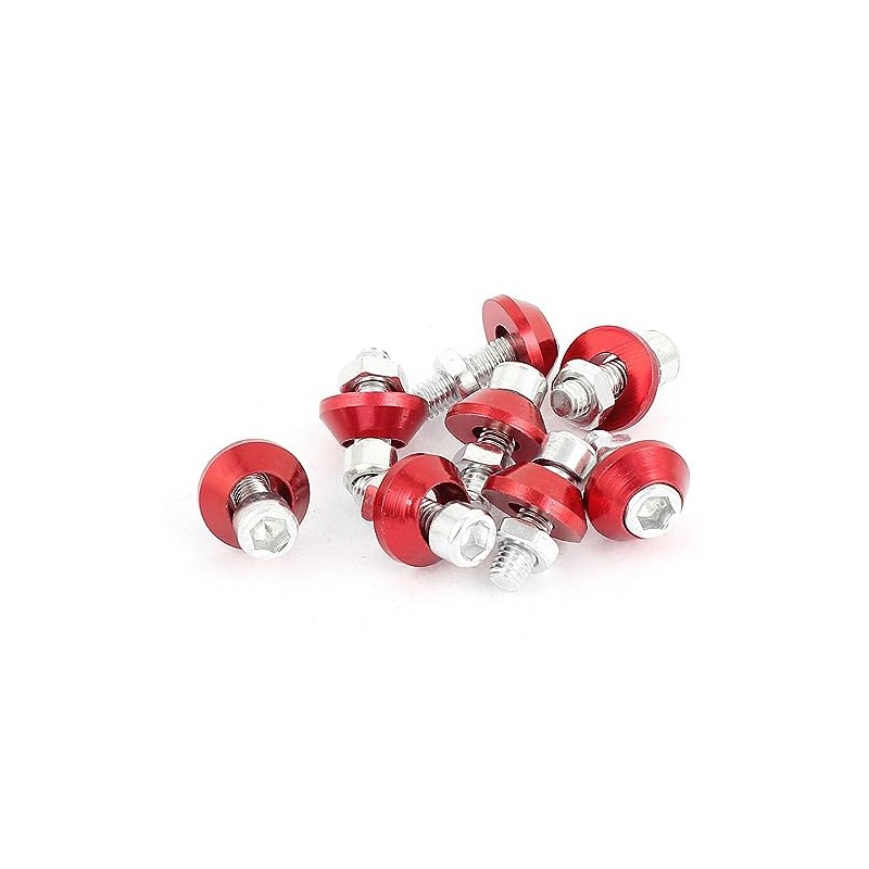 Auto Car License Plate Frame Hex Head Bolts Screws Fasteners
