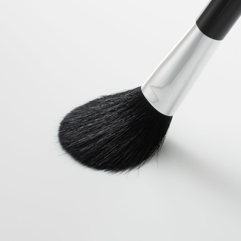 Kai Corporation HC3752 Makeup Brush, Cosmetic, Face Brush, Kumano Brush