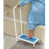 Bath Step with Handle- Step Stool with Handrail Nonslip Bath