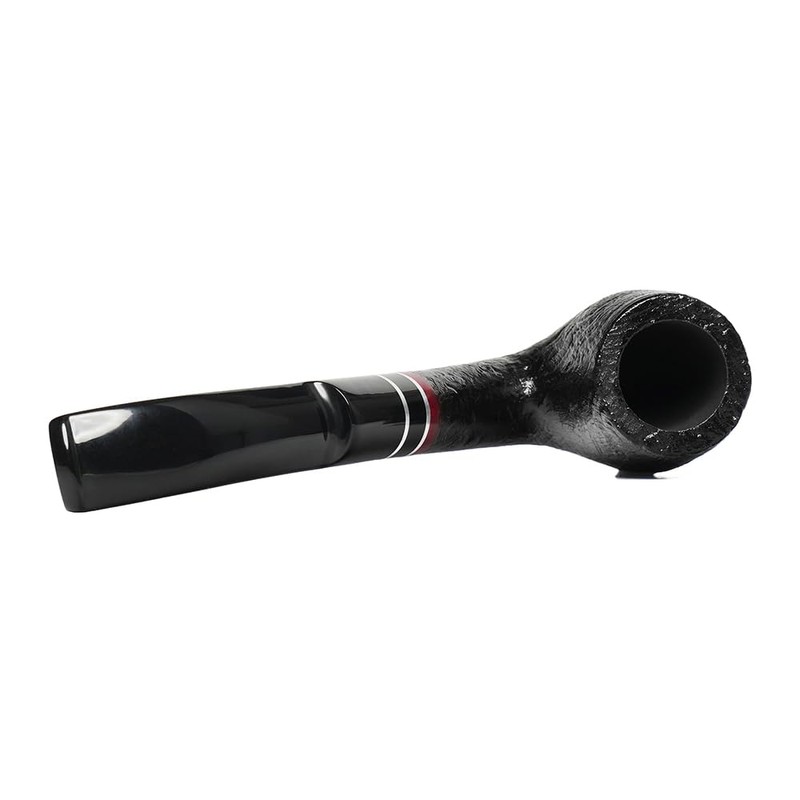 Briars Handmade Pipe with Black Bent Saddle Stem Fit 9mm