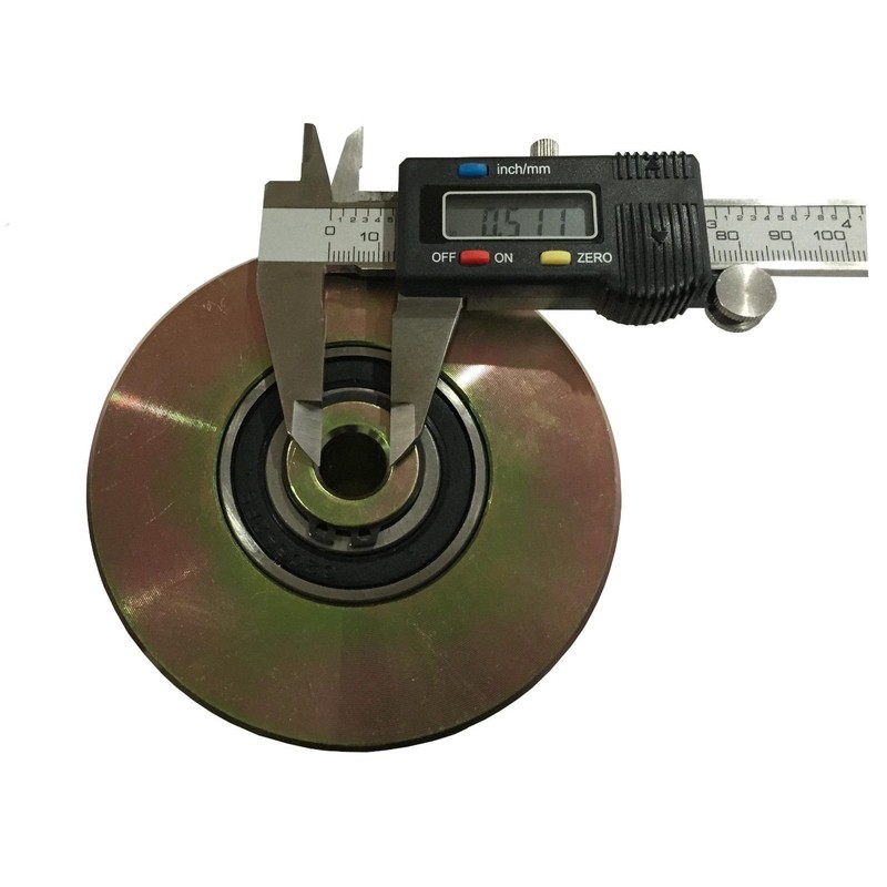 4" V Groove Wheel with Double Bearing Sliding Gate 3000