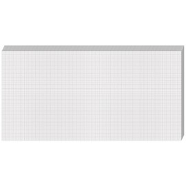 Fuyoooo 25 Sheet Graph Paper Pad 24" x 48" Large Graph 1" and 1/4" Ruled Grid Paper for Engineer Architect Designer Mathematician Draftsmen Sketch House Commercial Building Plan Drafting(White)