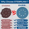 STEBRUAM 125mm Sanding Discs Pads, 100Pcs 180 Grits Sand Paper