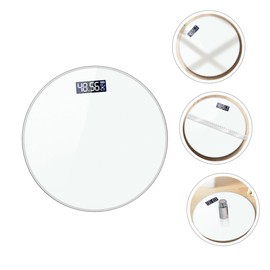 Mikinona Body Weight Scale Digital Electronic Weighing Scale for Household Use Intelligent Weight Sensing with Temperature Display Energy Saving Convenient and Precise Health Measurement