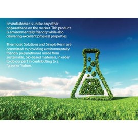 Envirolastomer™ ELA1060 - Environmentally Friendly Polyurethane Casting Resin - 60 Shore A Hardness - (4 lb kit (64 oz kit))