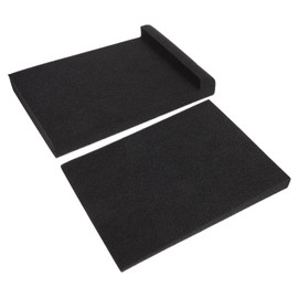 SUPVOX Shockproof Sponge Pad 2pcs Speaker Noise Isolation Cushion Studio Soundproofing Sound Deadening