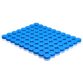 PYJLBX Fridge Magnets, 80Pcs Strong Magnet Small Magnets Whiteboard Magnets Heavy Duty, Blue Magnets for Crafts Mini Magnets Fridge Magnets for Adults,Round Magnets for Whiteboard Fridge Notice Board