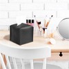 VOANZO 2 x Square Modern Dainty PU Leather Tissue Box
