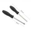 Magnetic Screwdriver Set, 5mm Slotted Flat Head and PH1 Phillips