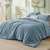 Bedsure Fluffy Comforter Set California King Size - Super Soft