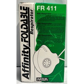 MSA R95 Foldable Particulate Respirator Protective Dust Masks Exhalation Valve