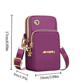 OKONOS Women's Crossbody Mobile Phone Bag Mini Shoulder Purse for Travel and Everyday