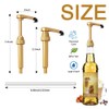 8 pcs Syrup Pumps with Cap to Avoid Dripping, Leak