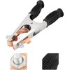 Black Welding Machine Ground Clamp, Ground Clamp With Rubber Sleeve