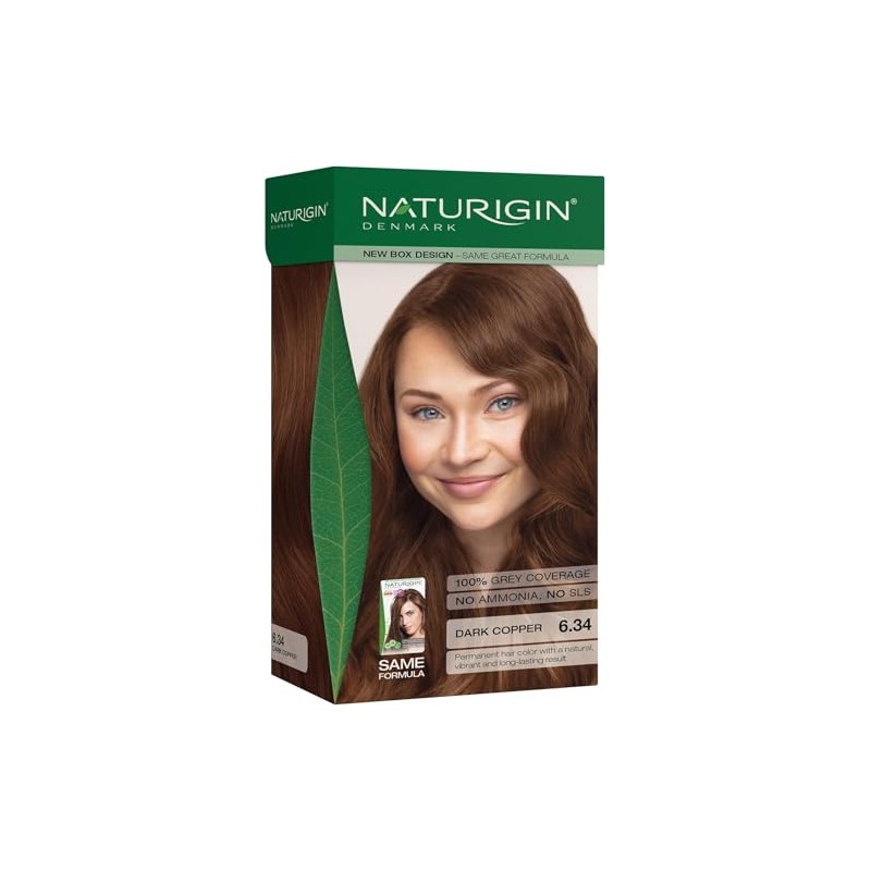Naturigin Hair Colour - Permanent - Medium Copper Blonde -