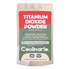 Coolinario Titanium Dioxide (2 Oz) Food-Grade Whitening & Opacifying Agent
