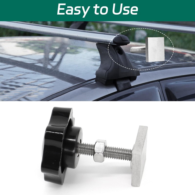 BEASAFY 6 x T-Nut Adapters M6 x 35 mm, T-Nut