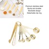 Measuring Spoons 7 in 1 Stainless Steel Stackable Design Multifunction