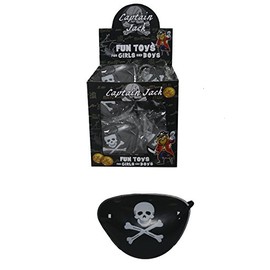 Henbrandt Pirate Eye Patch Party Bag Filler/ Fancy Dress Accessory - 96pk