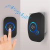 KERUI Wireless Plug-in Receiver Doorbell 2x Push Button Adjustable Volume