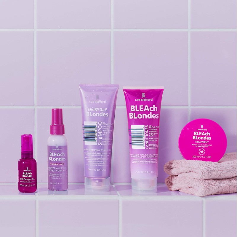 Lee Stafford Bleach Blondes Ice White Toning Conditioner for Coloured