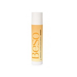 BESO Bálsamo Labial de Mango 10 g con Manteca de Cacao, Karité y Vitamina E. LOREN MOS.                                                               