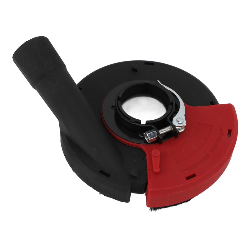 5 In Power Grinding Dust Shroud Iron PA66 Red Black