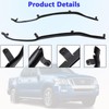 Door Weatherstrip Seal RH LH Pair Compatible with Ford Explorer