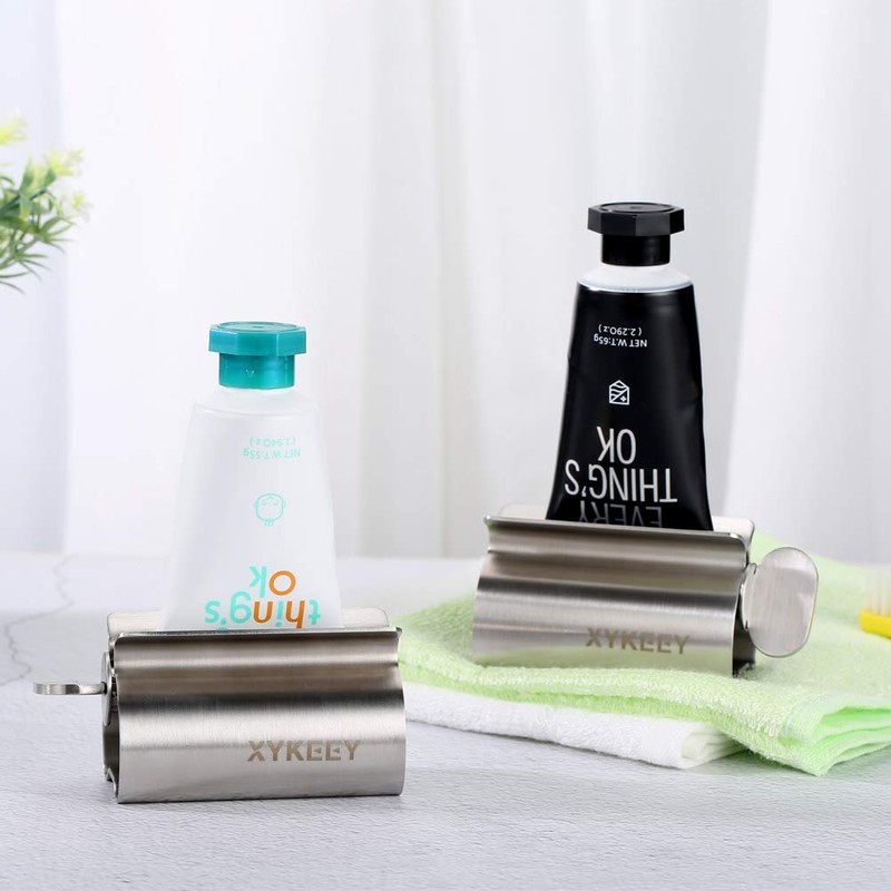 XYKEEY Toothpaste Squeezer Tube Squeezer - Toothpaste Squeezer Roller Tube