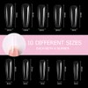 Carehabi Nail Tips, Pack of 500 False Nail Acrylic Artificial