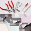weideer 10pcs Heavy Duty Glass Running Pliers Breaker Grozer Pliers